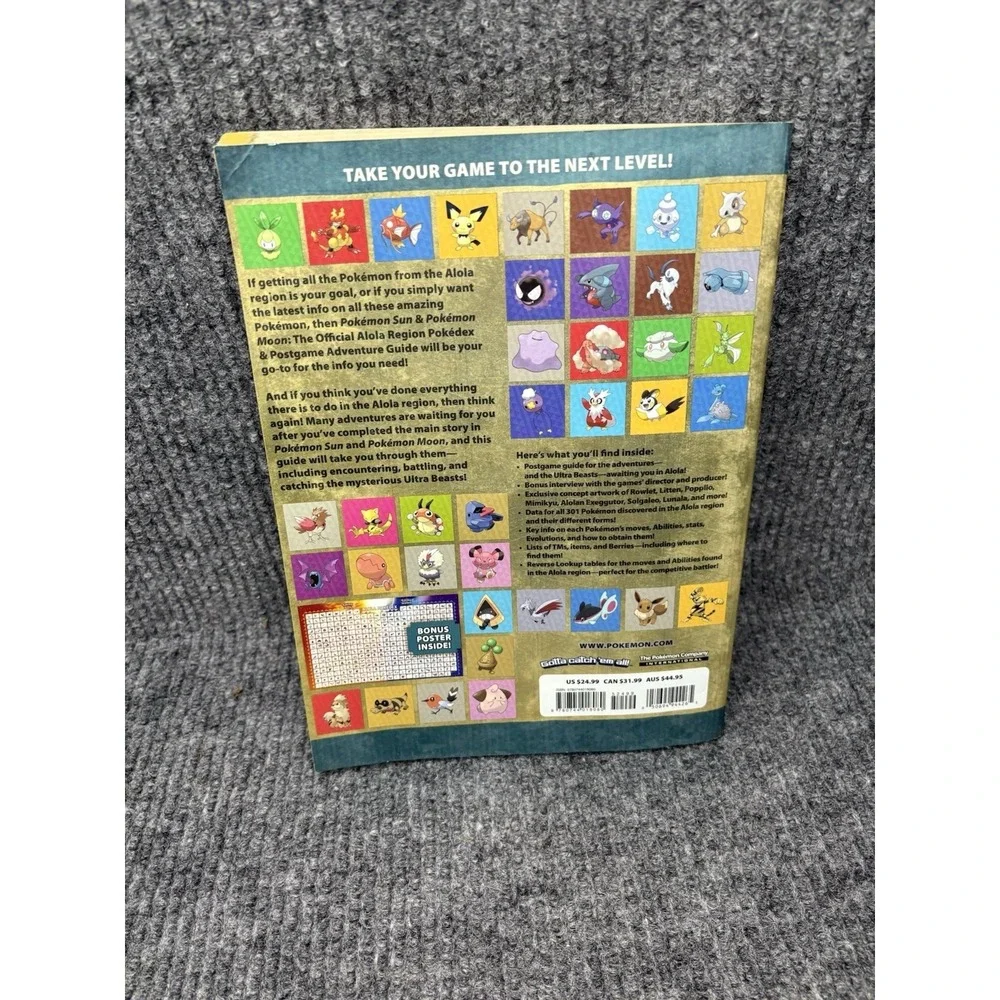 Pokémon Sun and Pokémon Moon: The Official Alola Region Pokédex & Postgame